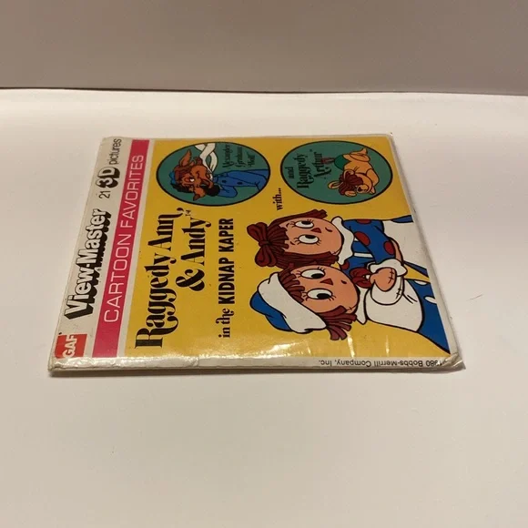 Vintage 1980’ View-Master, Raggedy Ann & Andy in the Kidnap Kaper - Picture 6 of 8